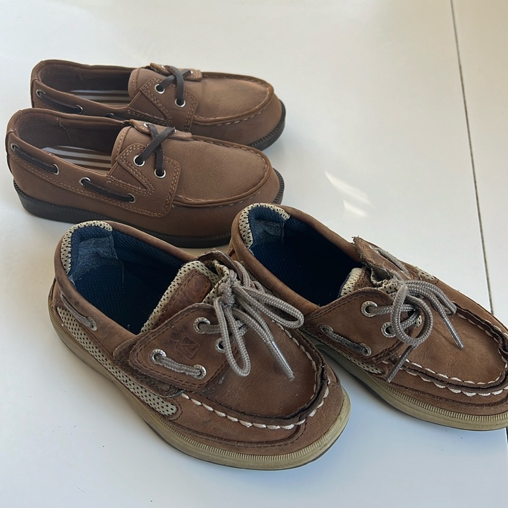 2 pairs of sailing shoes! Sperry and JCrew